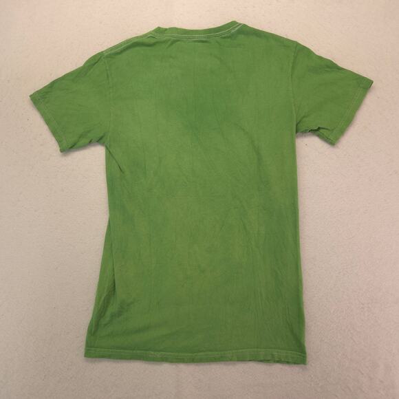 Pink Floyd Band Graphic Crew Neck T Shirt Adult Mens Size Small S Green - Picture 9 of 9